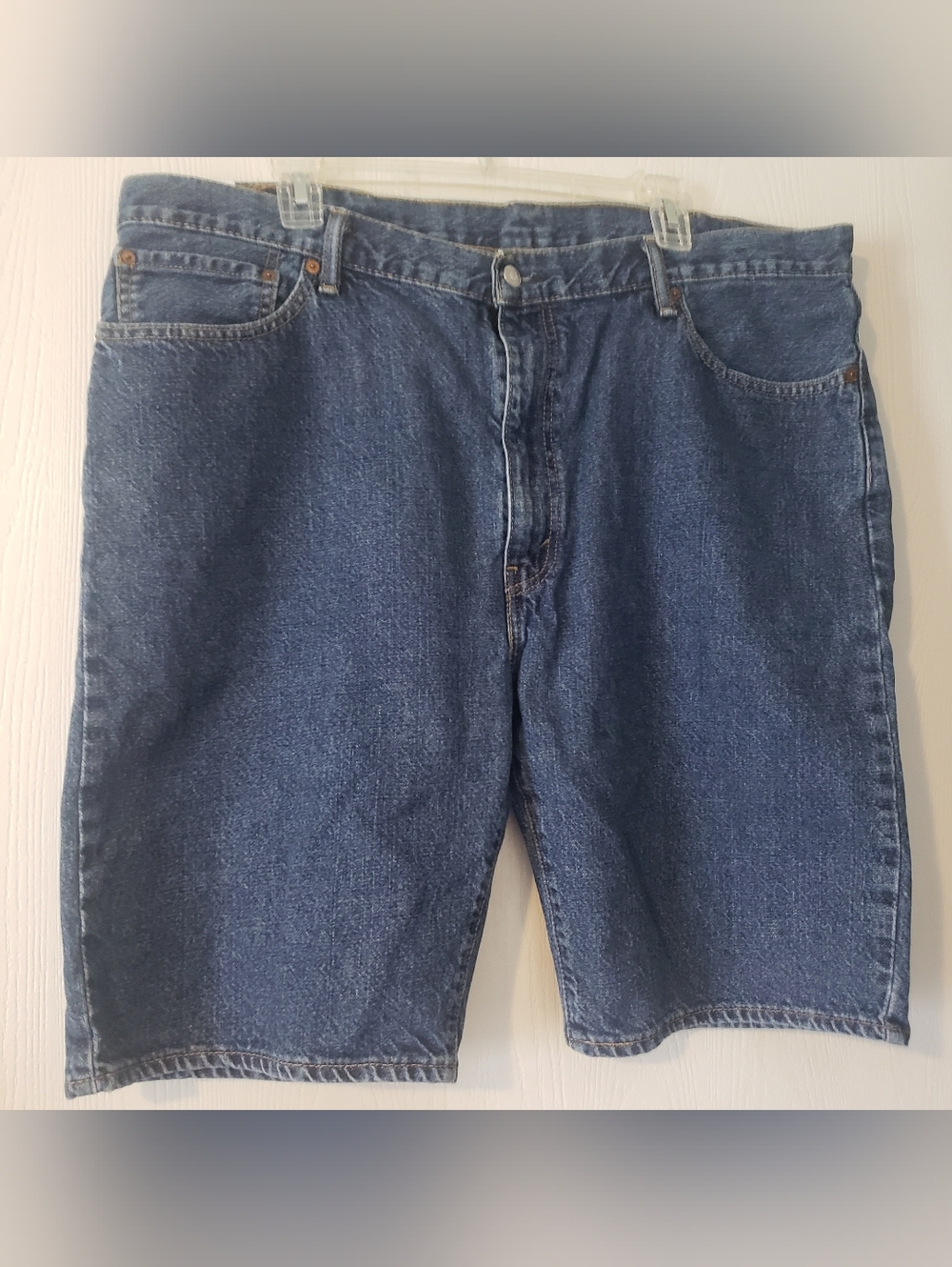 Levi's Classic Mens Blue Denim Shorts Size 42